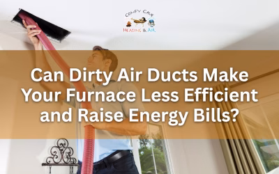 Can Dirty Air Ducts Make Your Furnace Less Efficient and Raise Energy Bills?