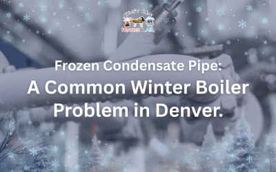 Frozen Condensate Pipe: A Common Winter Boiler Problem in Denver