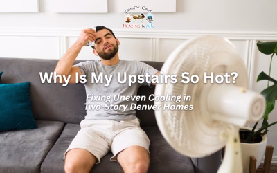 Why Is My Upstairs So Hot? Fixing Uneven Cooling in Two-Story Denver Homes